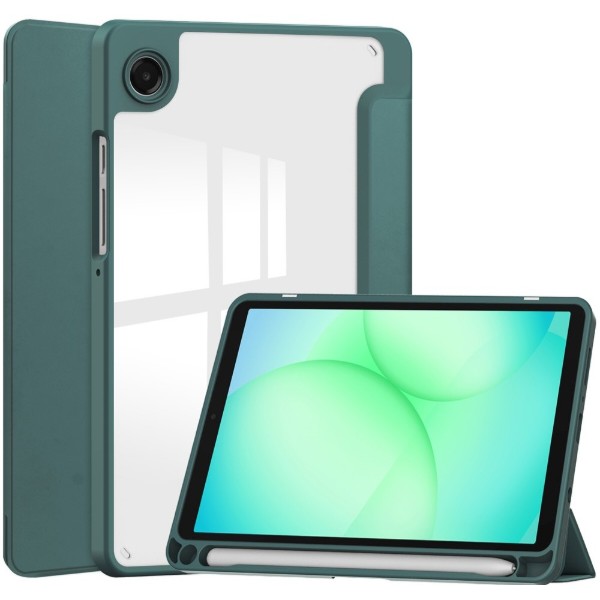 Фото - Чохол для планшету BeCover Soft Edge TPU з кріпленням for Samsung Galaxy Tab A11 SM-X133/X135 8.7" Dark Green (715559)